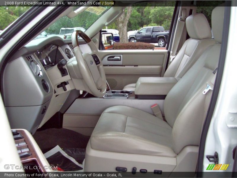 White Sand Tri Coat / Stone 2008 Ford Expedition Limited 4x4