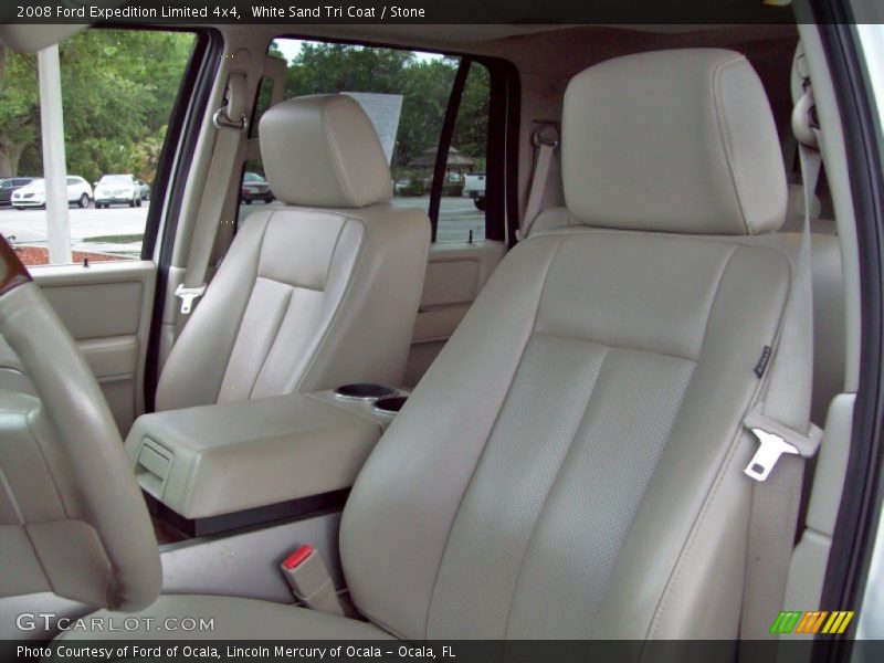 White Sand Tri Coat / Stone 2008 Ford Expedition Limited 4x4