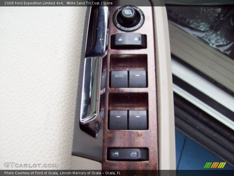 White Sand Tri Coat / Stone 2008 Ford Expedition Limited 4x4
