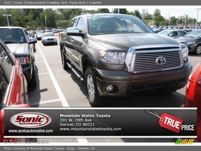 Pyrite Mica / Graphite 2012 Toyota Tundra Limited CrewMax 4x4