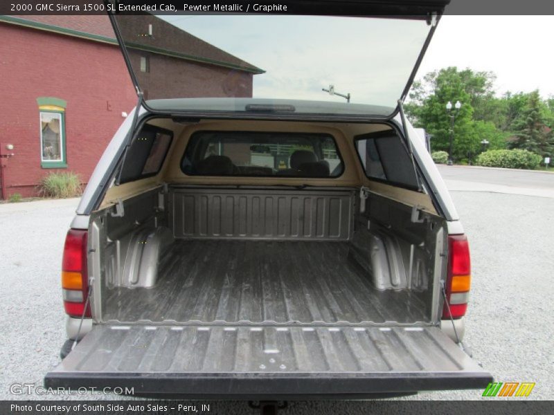 Pewter Metallic / Graphite 2000 GMC Sierra 1500 SL Extended Cab