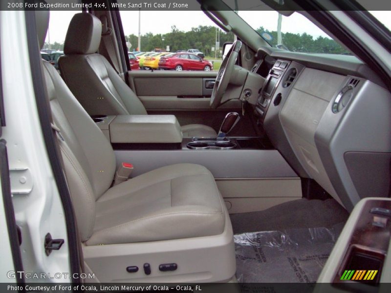 White Sand Tri Coat / Stone 2008 Ford Expedition Limited 4x4