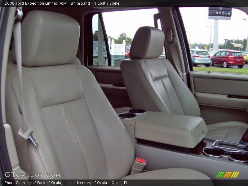 White Sand Tri Coat / Stone 2008 Ford Expedition Limited 4x4