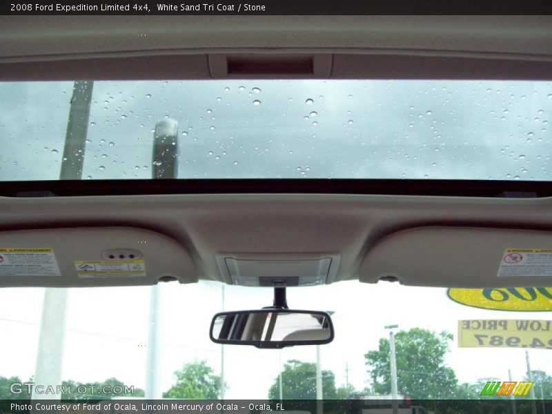 White Sand Tri Coat / Stone 2008 Ford Expedition Limited 4x4