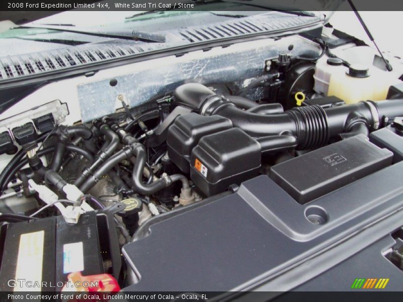 White Sand Tri Coat / Stone 2008 Ford Expedition Limited 4x4