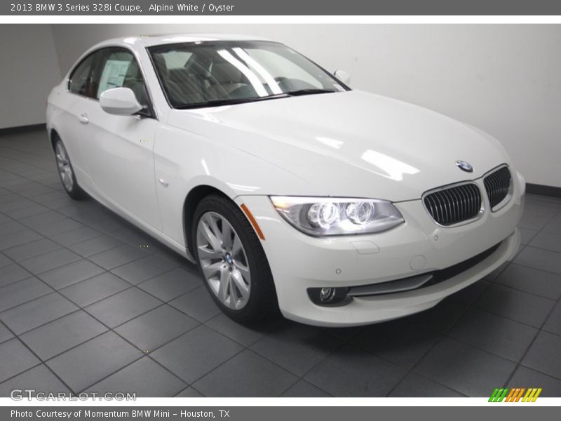 Alpine White / Oyster 2013 BMW 3 Series 328i Coupe