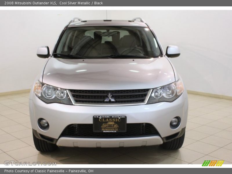 Cool Silver Metallic / Black 2008 Mitsubishi Outlander XLS