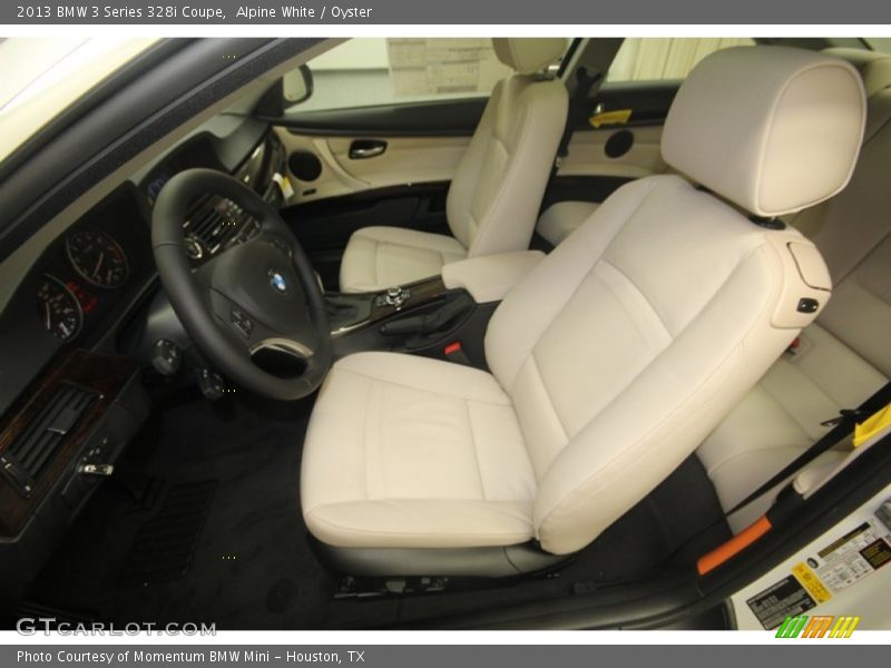 Alpine White / Oyster 2013 BMW 3 Series 328i Coupe