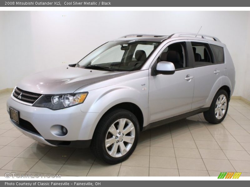 Cool Silver Metallic / Black 2008 Mitsubishi Outlander XLS