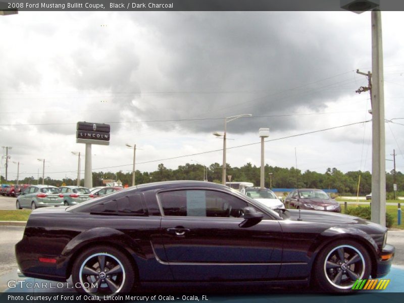 Black / Dark Charcoal 2008 Ford Mustang Bullitt Coupe