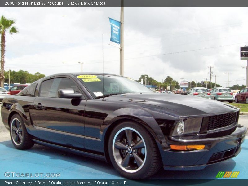 Front 3/4 View of 2008 Mustang Bullitt Coupe