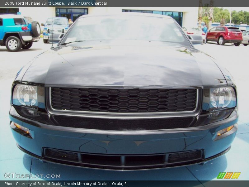 Black / Dark Charcoal 2008 Ford Mustang Bullitt Coupe