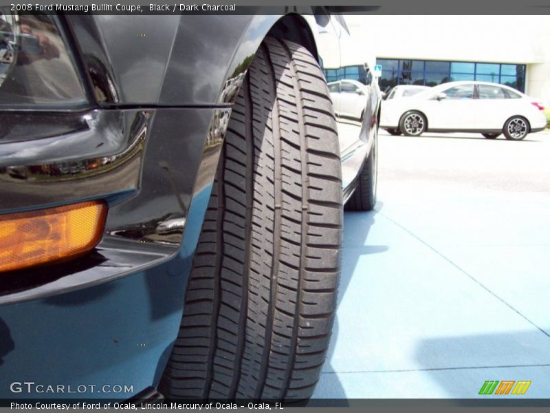 Black / Dark Charcoal 2008 Ford Mustang Bullitt Coupe