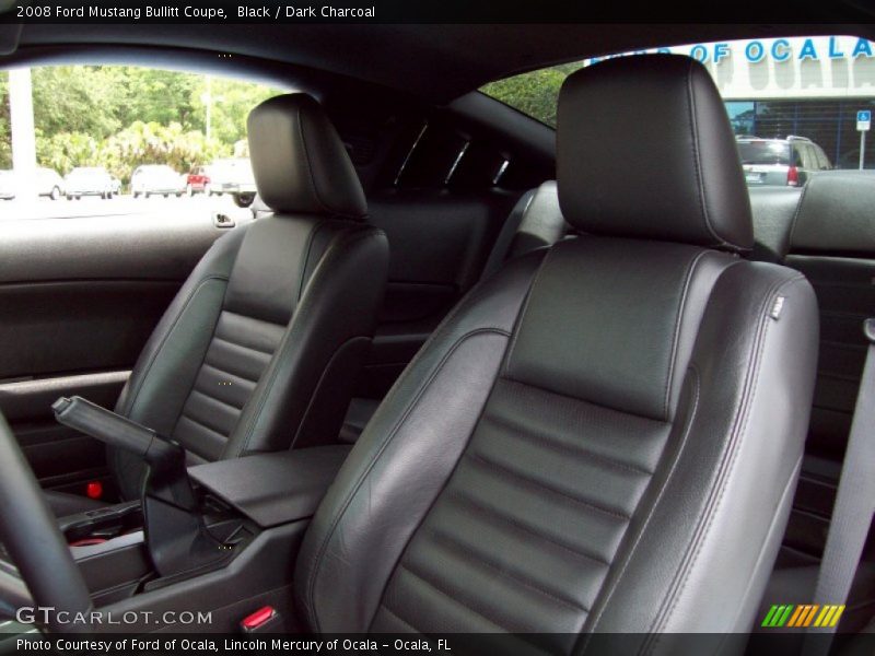 Black / Dark Charcoal 2008 Ford Mustang Bullitt Coupe
