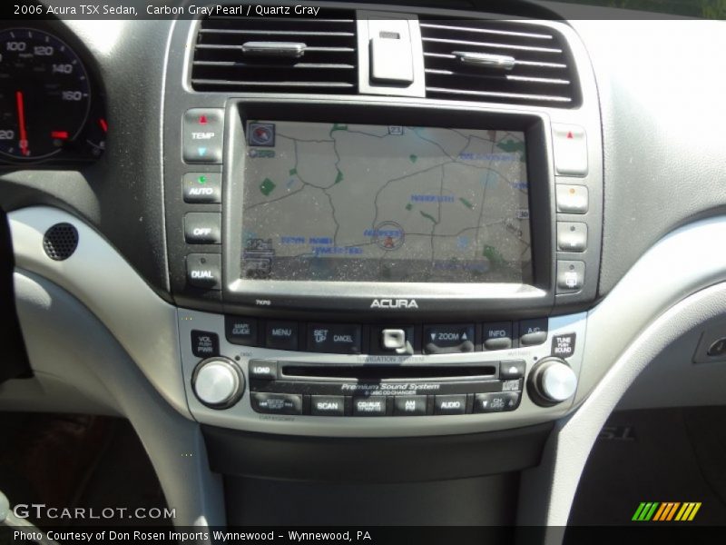 Carbon Gray Pearl / Quartz Gray 2006 Acura TSX Sedan
