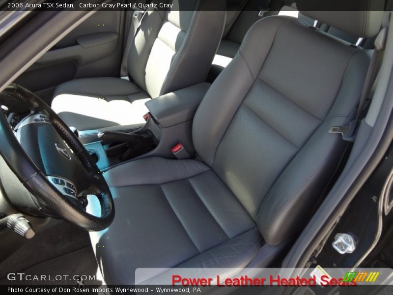 Carbon Gray Pearl / Quartz Gray 2006 Acura TSX Sedan