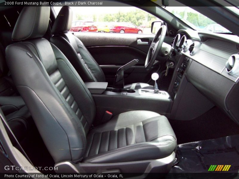 Black / Dark Charcoal 2008 Ford Mustang Bullitt Coupe