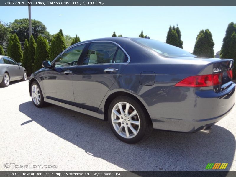 Carbon Gray Pearl / Quartz Gray 2006 Acura TSX Sedan