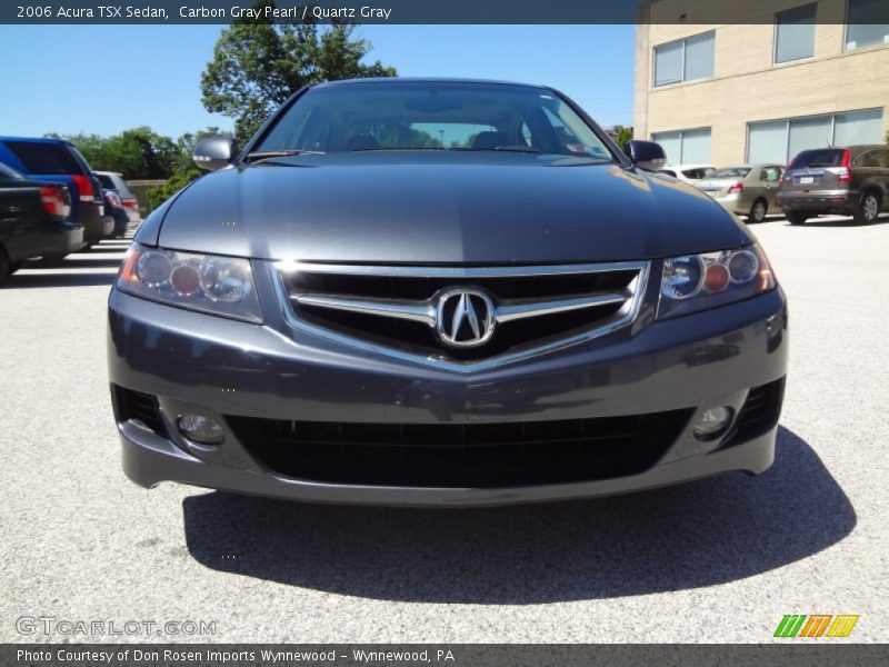 Carbon Gray Pearl / Quartz Gray 2006 Acura TSX Sedan
