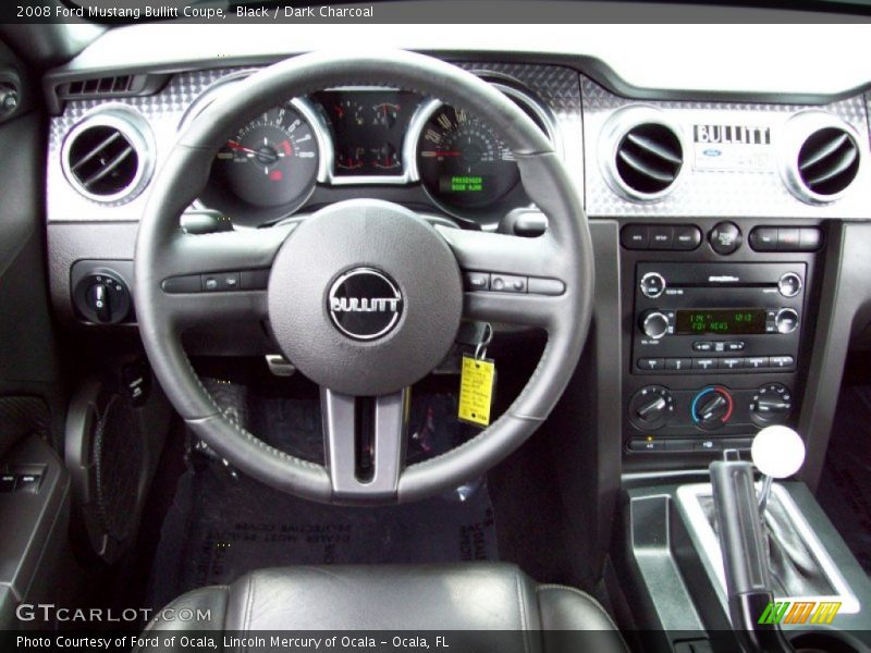 Black / Dark Charcoal 2008 Ford Mustang Bullitt Coupe