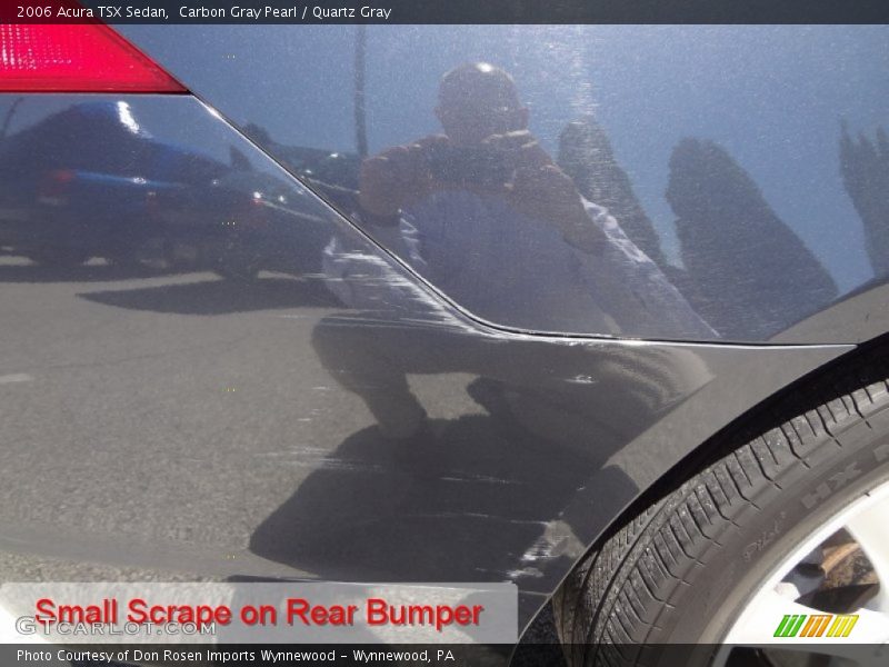 Carbon Gray Pearl / Quartz Gray 2006 Acura TSX Sedan