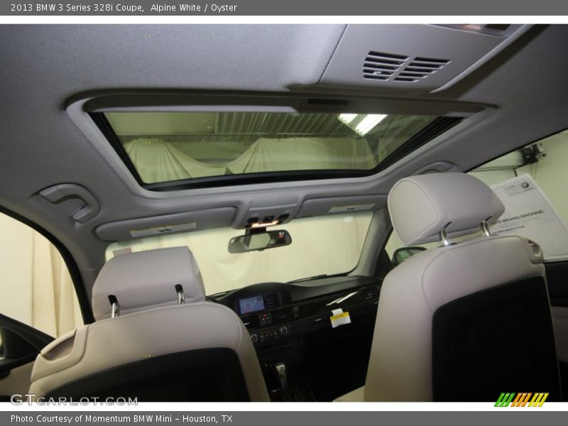 Alpine White / Oyster 2013 BMW 3 Series 328i Coupe