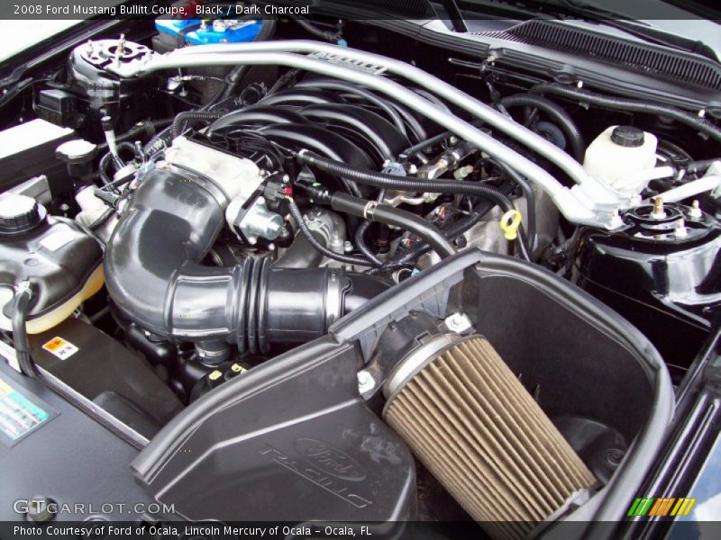  2008 Mustang Bullitt Coupe Engine - 4.6 Liter SOHC 24-Valve VVT V8