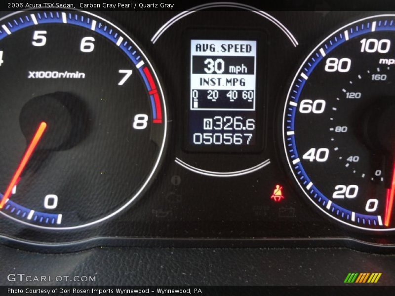  2006 TSX Sedan Sedan Gauges