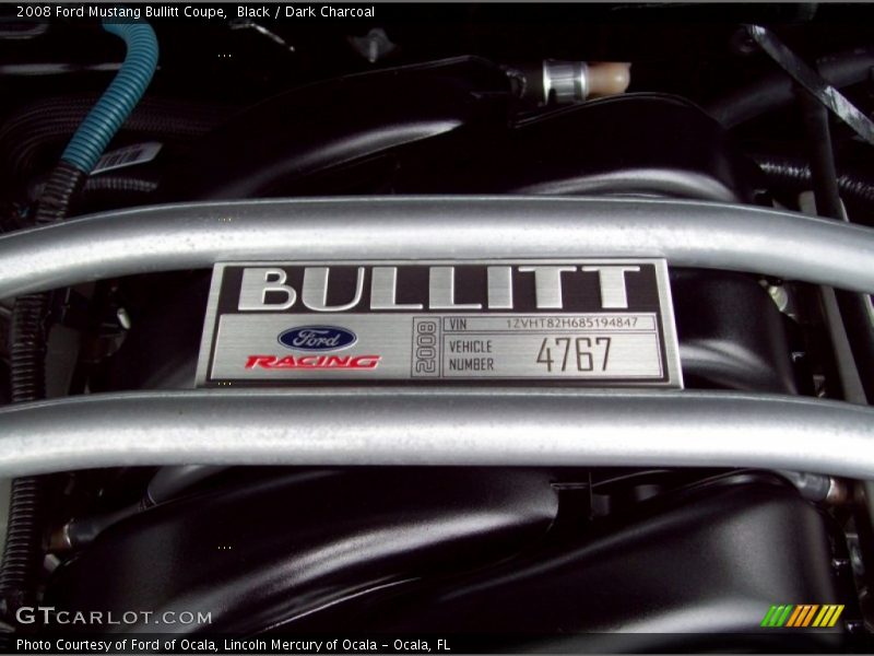  2008 Mustang Bullitt Coupe Logo