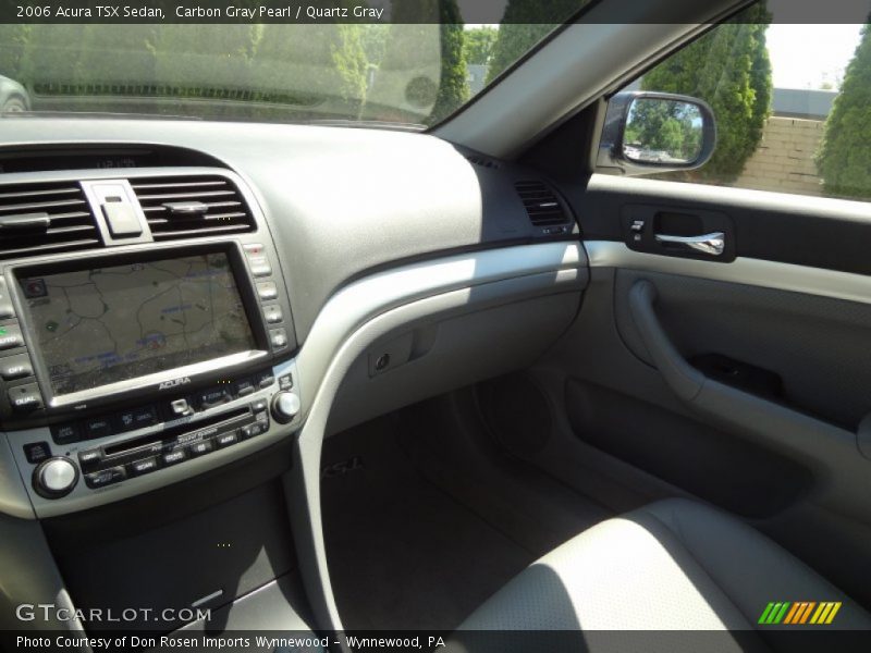 Carbon Gray Pearl / Quartz Gray 2006 Acura TSX Sedan