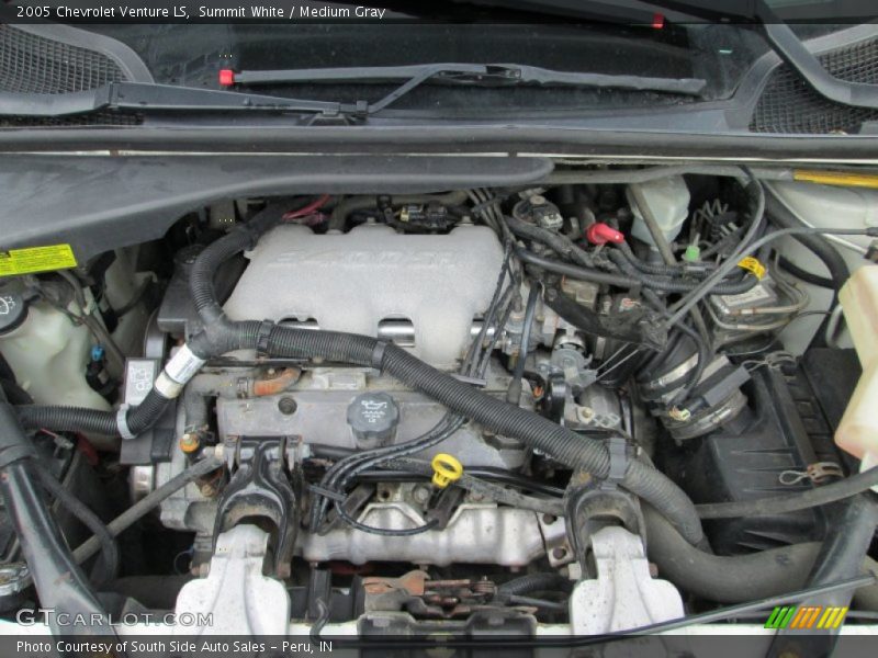 Summit White / Medium Gray 2005 Chevrolet Venture LS
