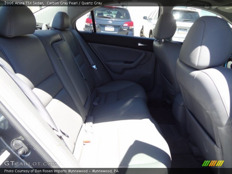 Carbon Gray Pearl / Quartz Gray 2006 Acura TSX Sedan