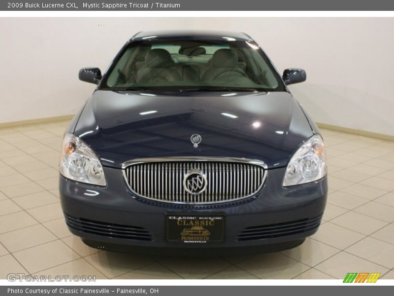Mystic Sapphire Tricoat / Titanium 2009 Buick Lucerne CXL
