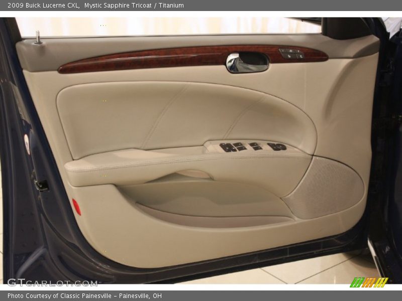 Mystic Sapphire Tricoat / Titanium 2009 Buick Lucerne CXL
