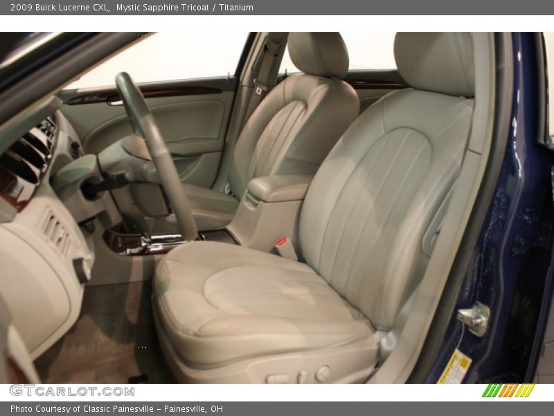 Front Seat of 2009 Lucerne CXL