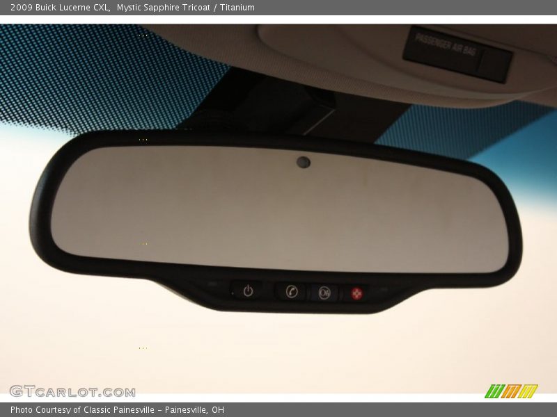 Mystic Sapphire Tricoat / Titanium 2009 Buick Lucerne CXL