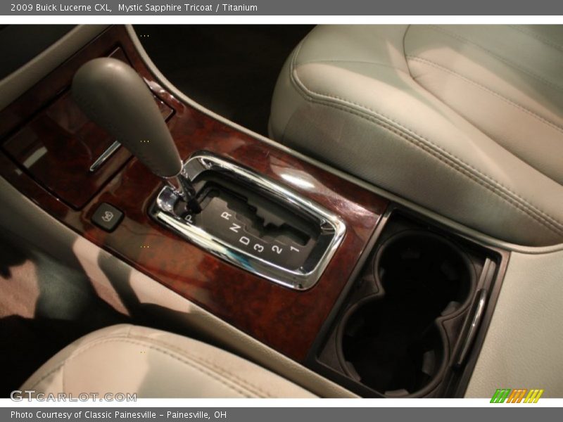 Mystic Sapphire Tricoat / Titanium 2009 Buick Lucerne CXL