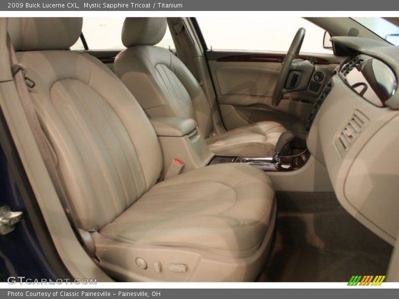 Mystic Sapphire Tricoat / Titanium 2009 Buick Lucerne CXL
