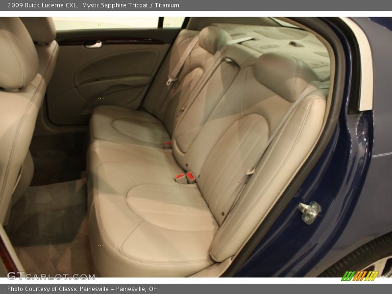 Mystic Sapphire Tricoat / Titanium 2009 Buick Lucerne CXL