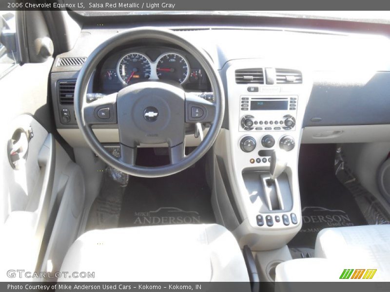Salsa Red Metallic / Light Gray 2006 Chevrolet Equinox LS