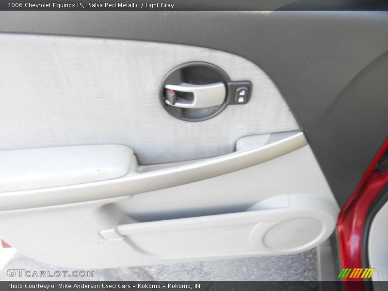 Salsa Red Metallic / Light Gray 2006 Chevrolet Equinox LS