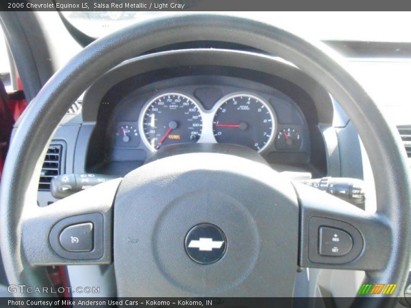 Salsa Red Metallic / Light Gray 2006 Chevrolet Equinox LS