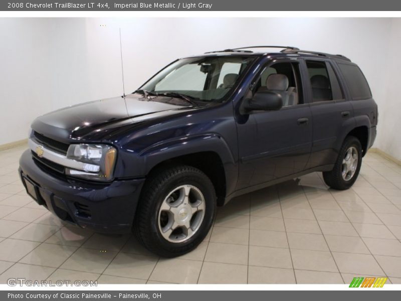 Imperial Blue Metallic / Light Gray 2008 Chevrolet TrailBlazer LT 4x4