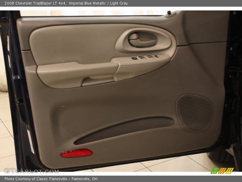 Imperial Blue Metallic / Light Gray 2008 Chevrolet TrailBlazer LT 4x4