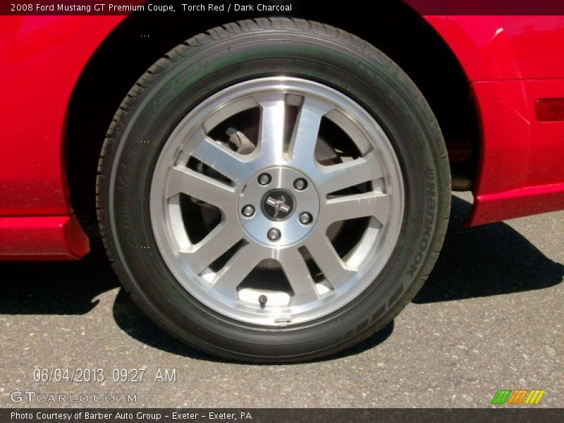 Torch Red / Dark Charcoal 2008 Ford Mustang GT Premium Coupe