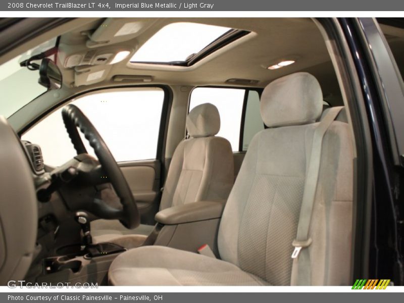 Imperial Blue Metallic / Light Gray 2008 Chevrolet TrailBlazer LT 4x4