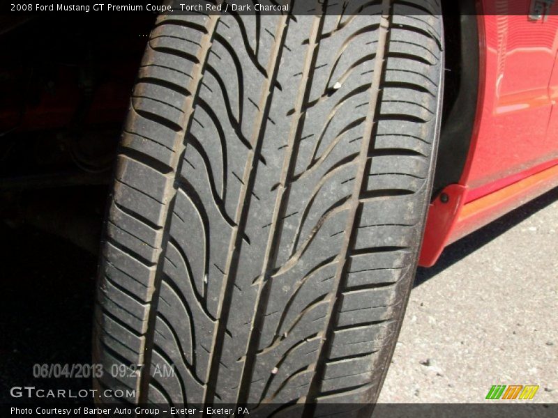 Torch Red / Dark Charcoal 2008 Ford Mustang GT Premium Coupe