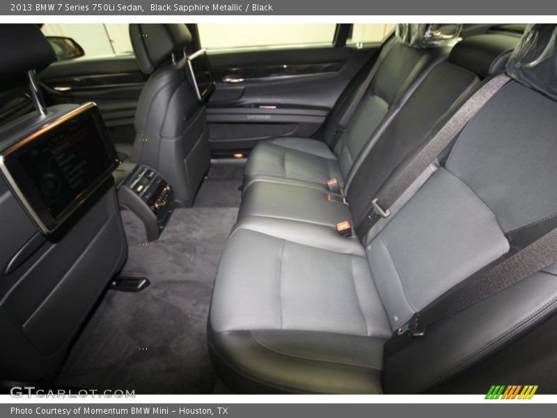 Black Sapphire Metallic / Black 2013 BMW 7 Series 750Li Sedan