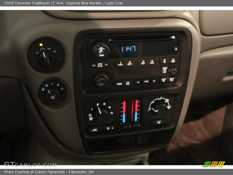 Imperial Blue Metallic / Light Gray 2008 Chevrolet TrailBlazer LT 4x4