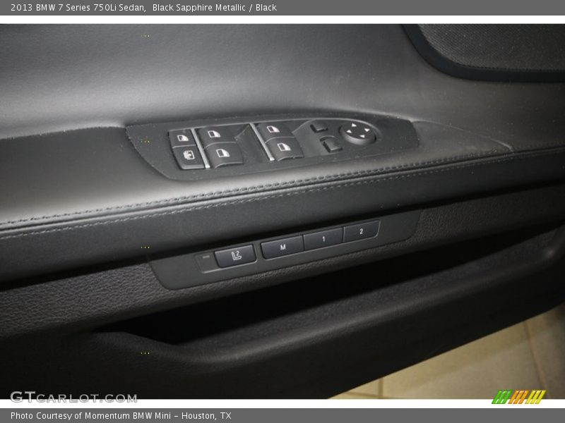 Black Sapphire Metallic / Black 2013 BMW 7 Series 750Li Sedan